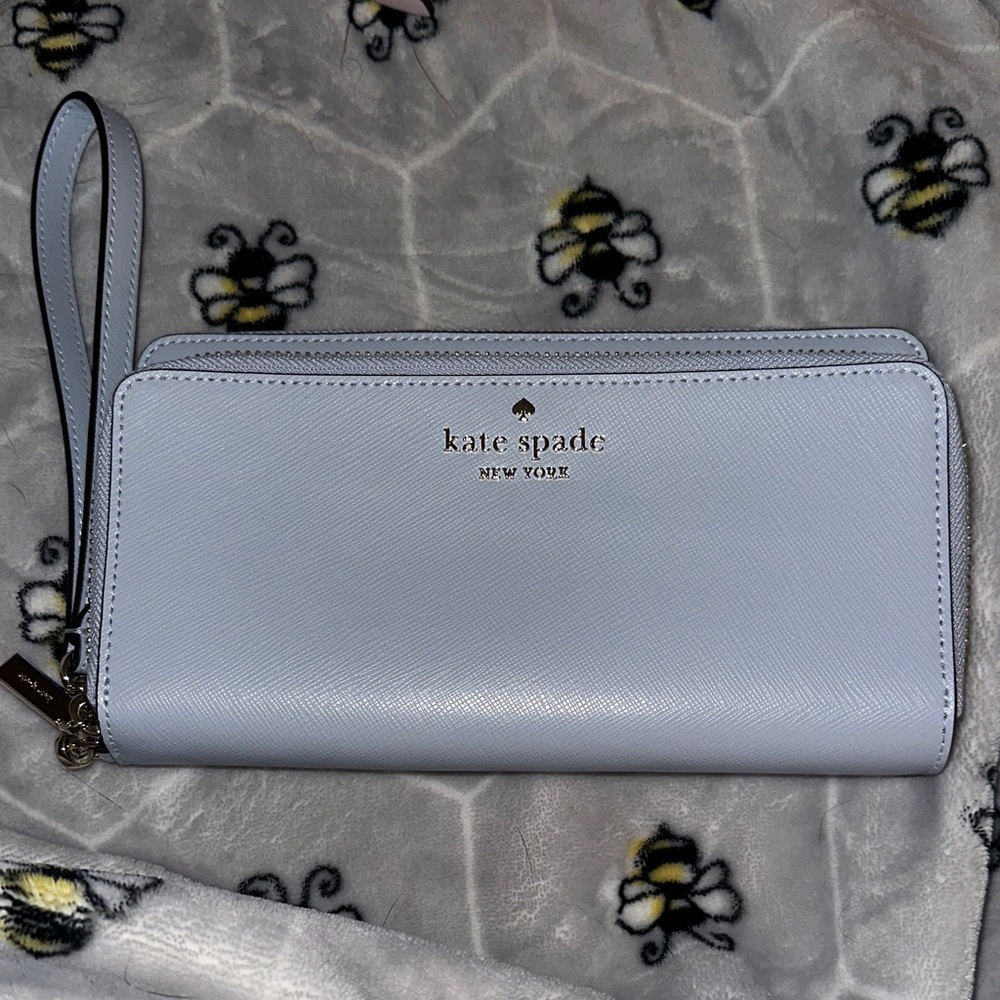 Kate Spade Sky Blue Wristlet